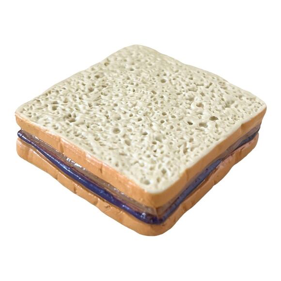 American Girl Doll Molly School Lunch Box PEANUT BUTTER SANDWICH Food Accessory - Picture 5 of 6